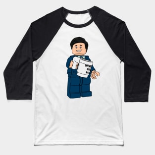 Lego Michael Scott Baseball T-Shirt